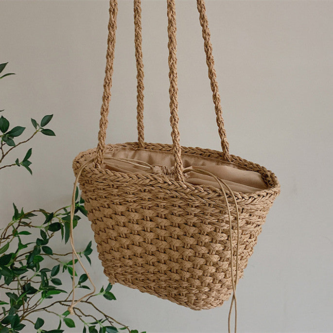 Handcrafted Basket Bag LoungeYard — product view 7