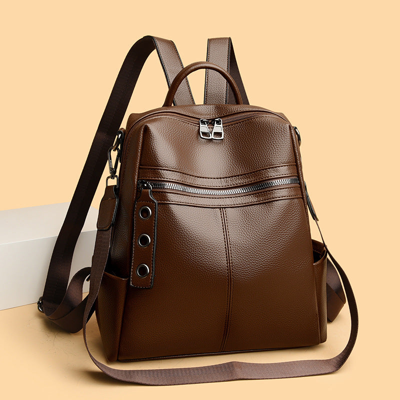 Multifunctional Vintage-Inspired Backpack LoungeYard — product view 1