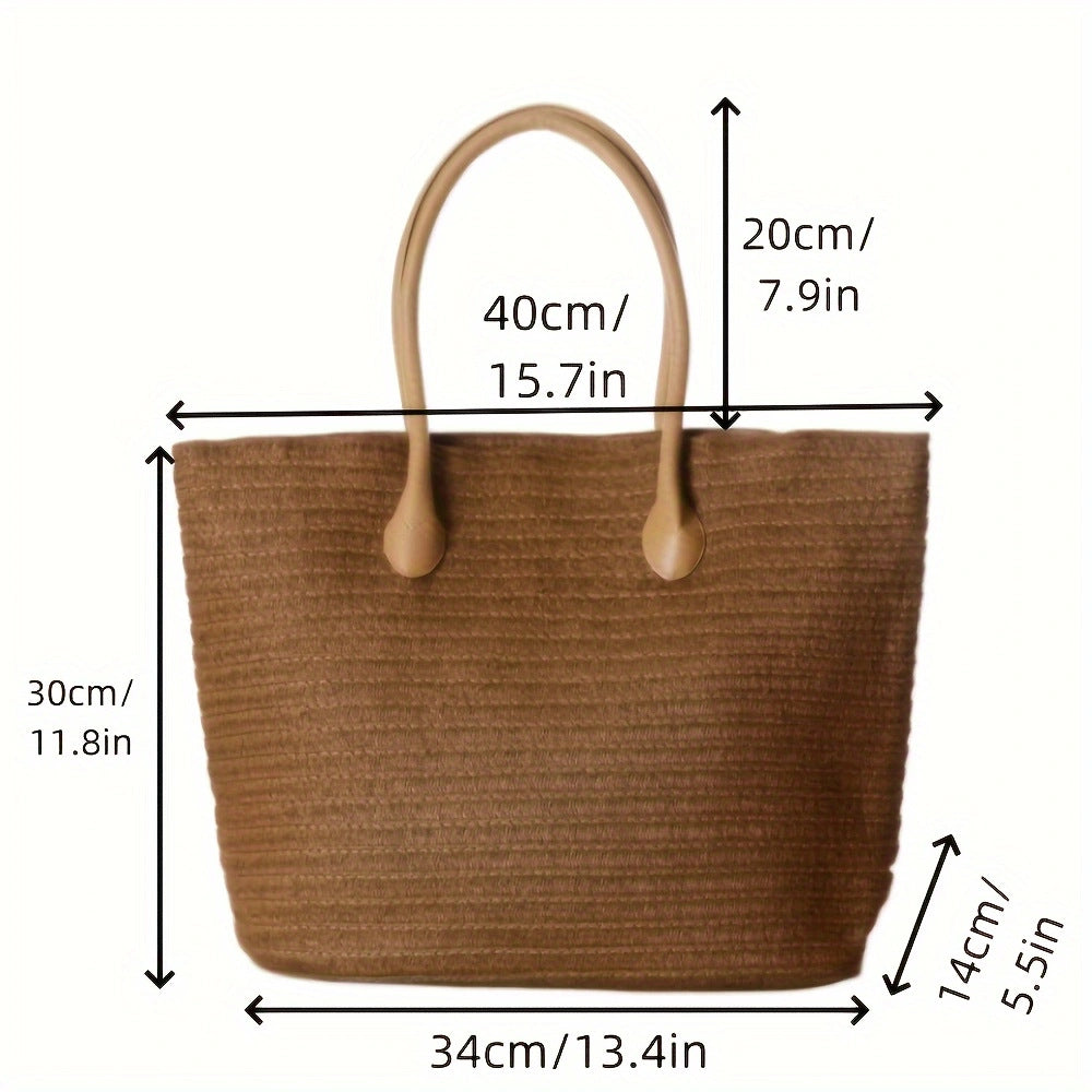 Tote bag made of structured fabric LoungeYard — product view 4