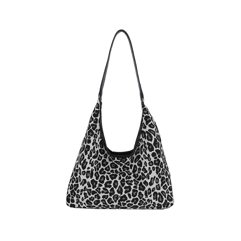 Stylish Leopard Print Hobo Bag LoungeYard — product view 5