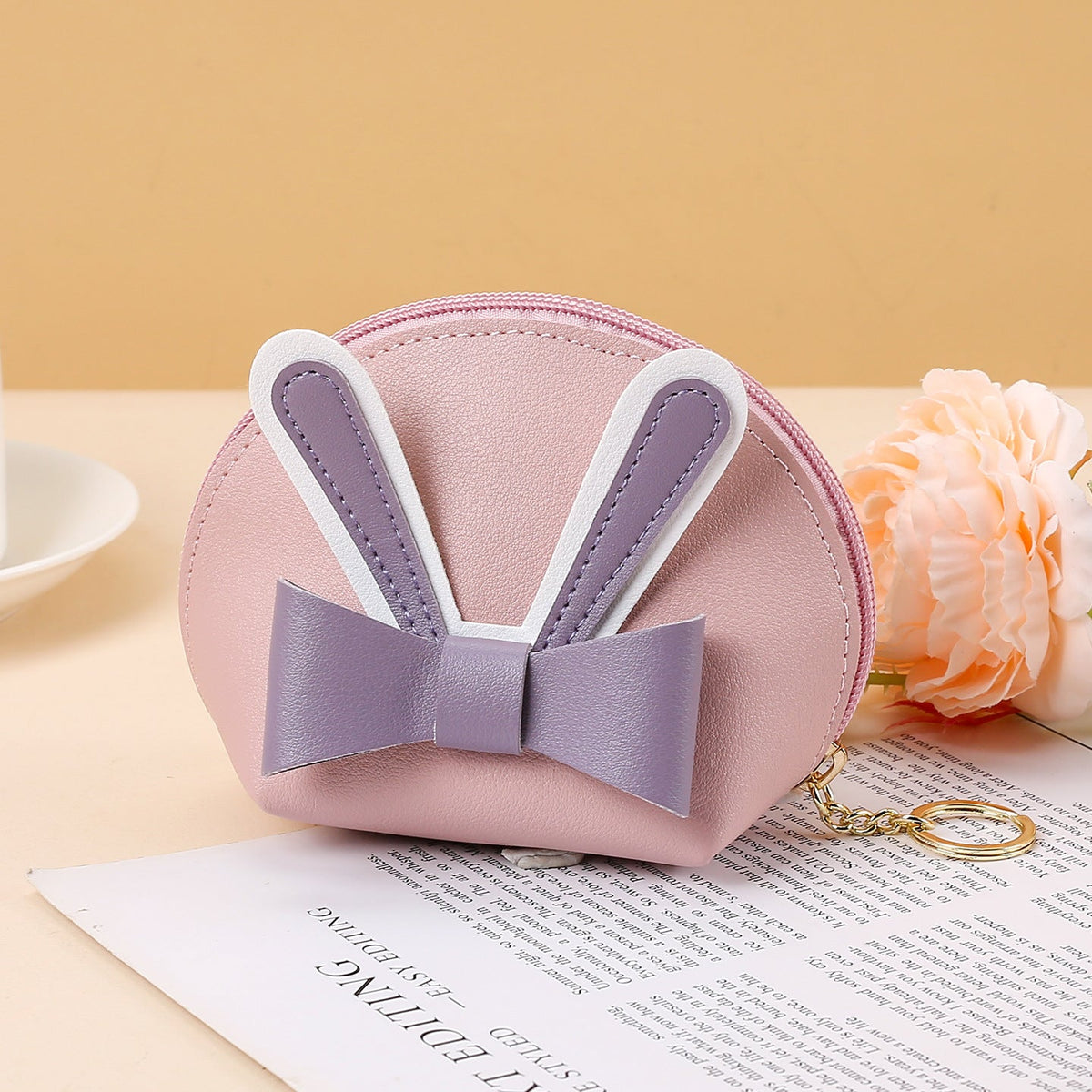 Cute Bunny-Themed Coin Pouch — product view 4