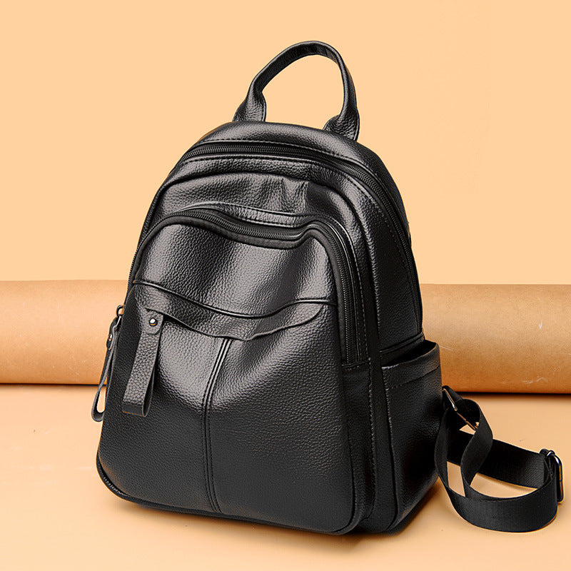 Multi-Compartment Textured Backpack LoungeYard — product view 1