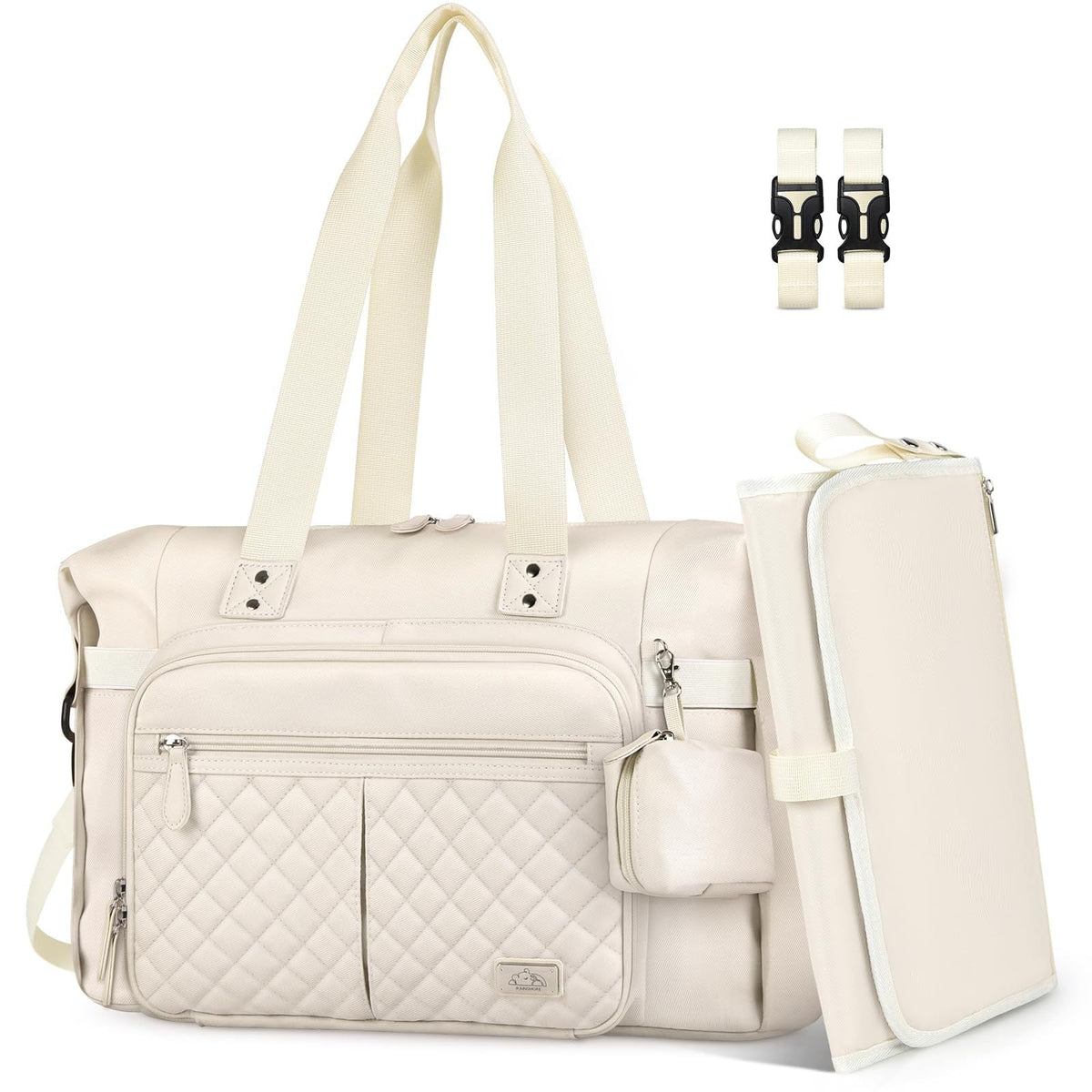 Multi-Functional Quilted Travel Organizer Bag LoungeYard — product view 6