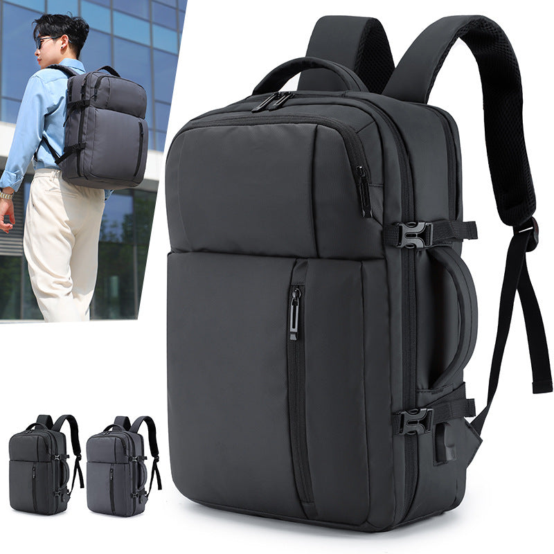 Functional Laptop Travel Backpack LoungeYard — product view 1
