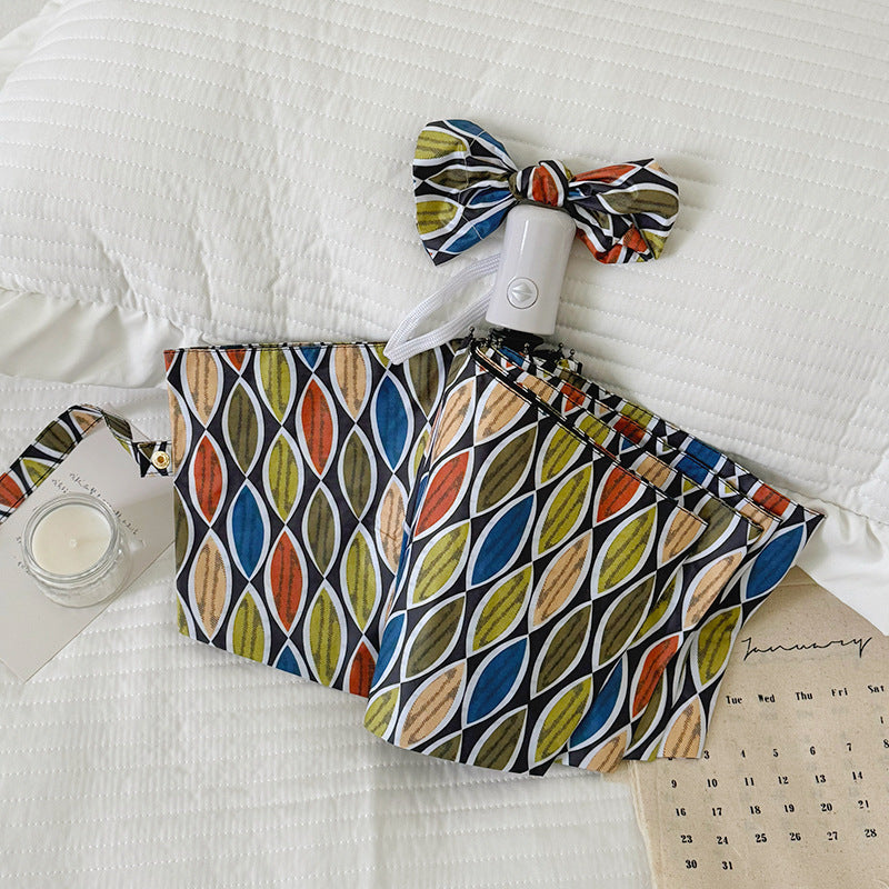 Women Foldable Shoulder Bag with Unique Design LoungeYard — product view 7