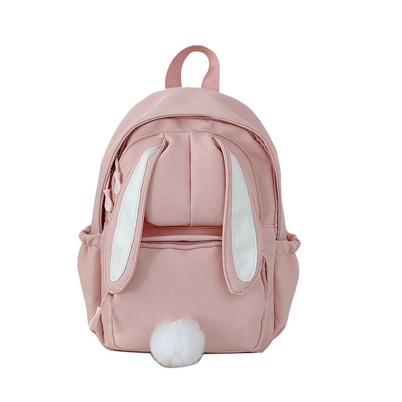 Cute Bunny-Ear Mini Backpack LoungeYard — product view 5