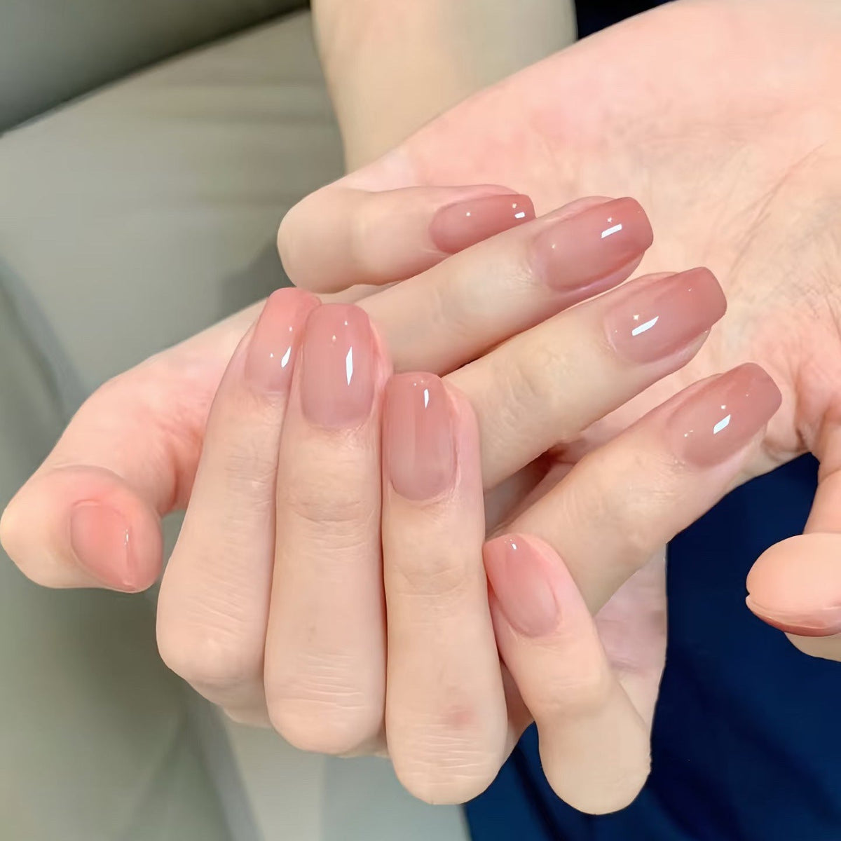 Glossy Medium-Length Press-On Nails — product view 3