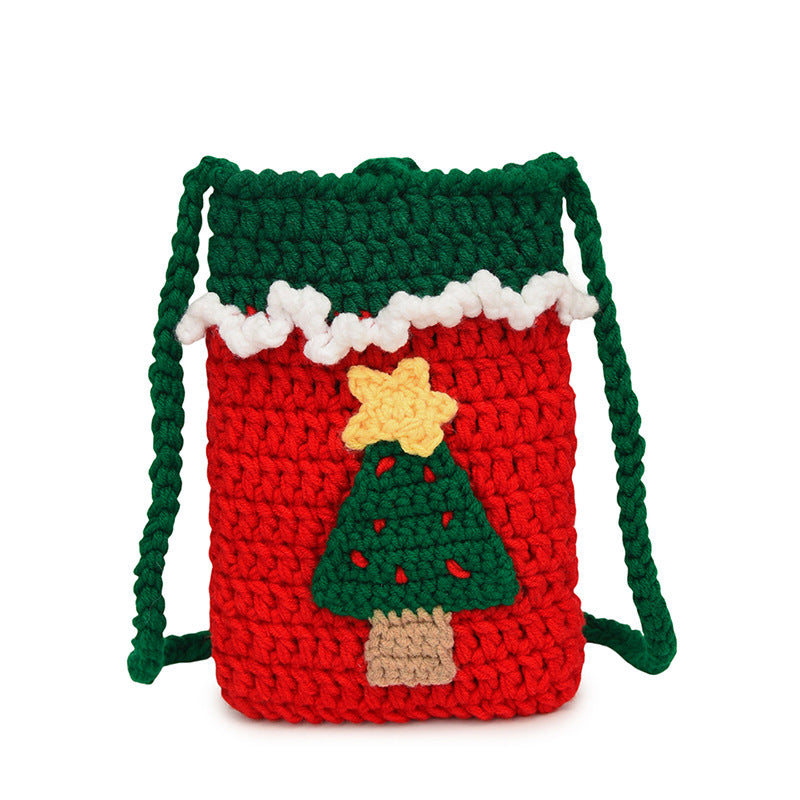 Crochet Santa-Themed Mini Bag — product view 7
