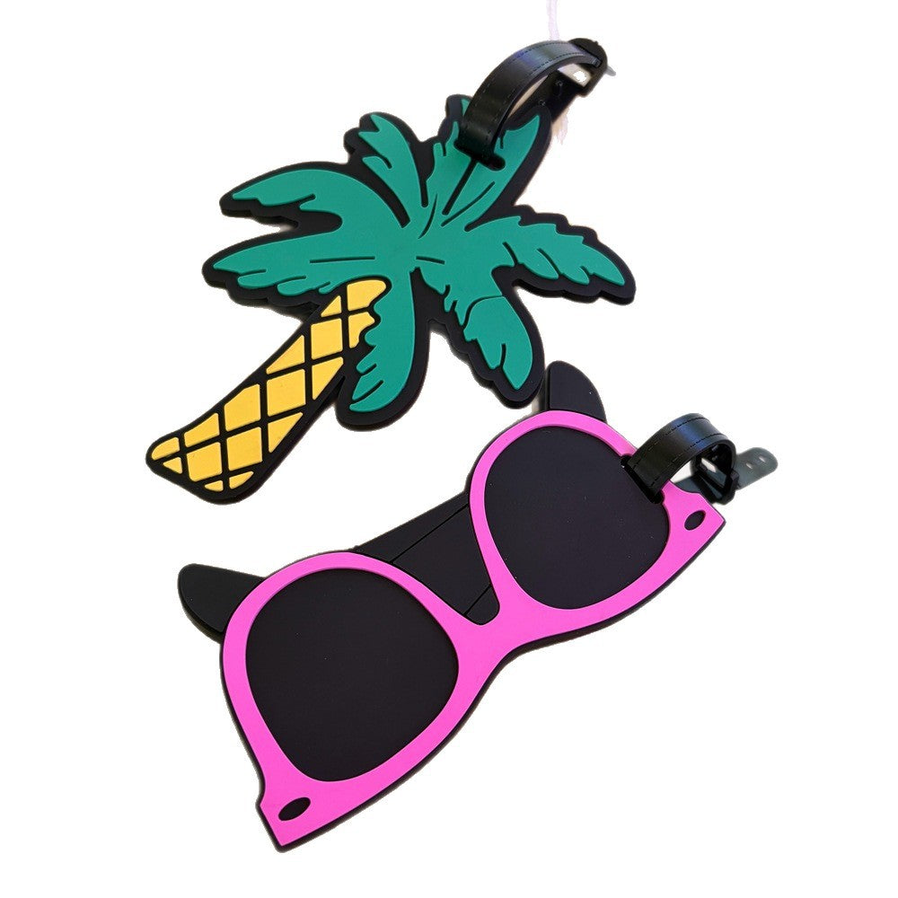 Stylish Palm Tree Luggage Tag LoungeYard — product view 5