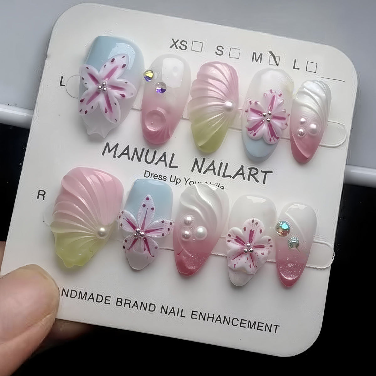 Artistic Press-On Nail Tips Set — product view 1