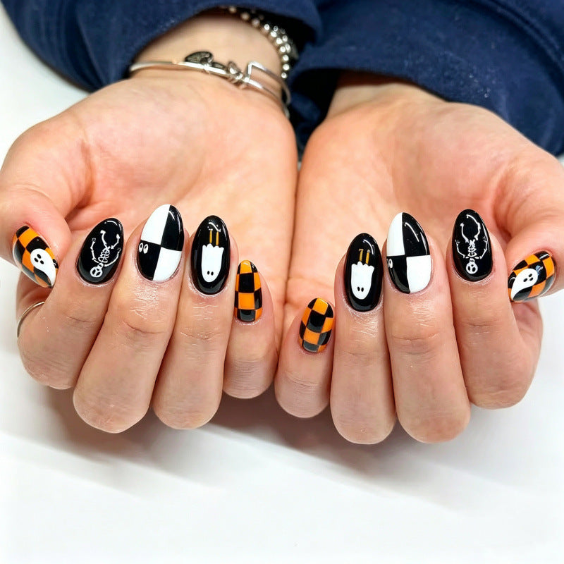 Creative Halloween-Themed Press-On Nails 1790736497 — product view 1