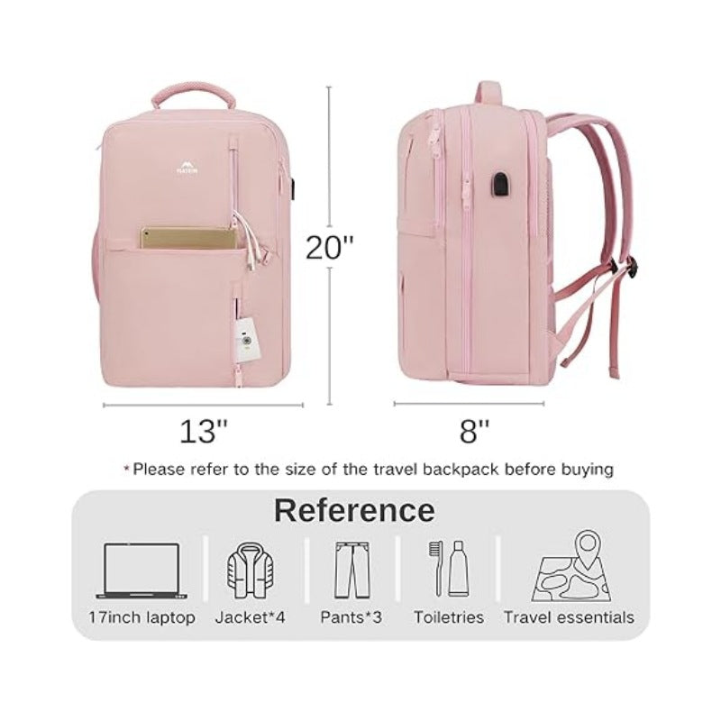 Multi-Compartment Travel Backpack LoungeYard — product view 5