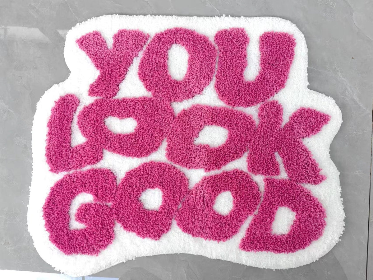 Fun Phrase Bath Mat Bowlift — product view 5