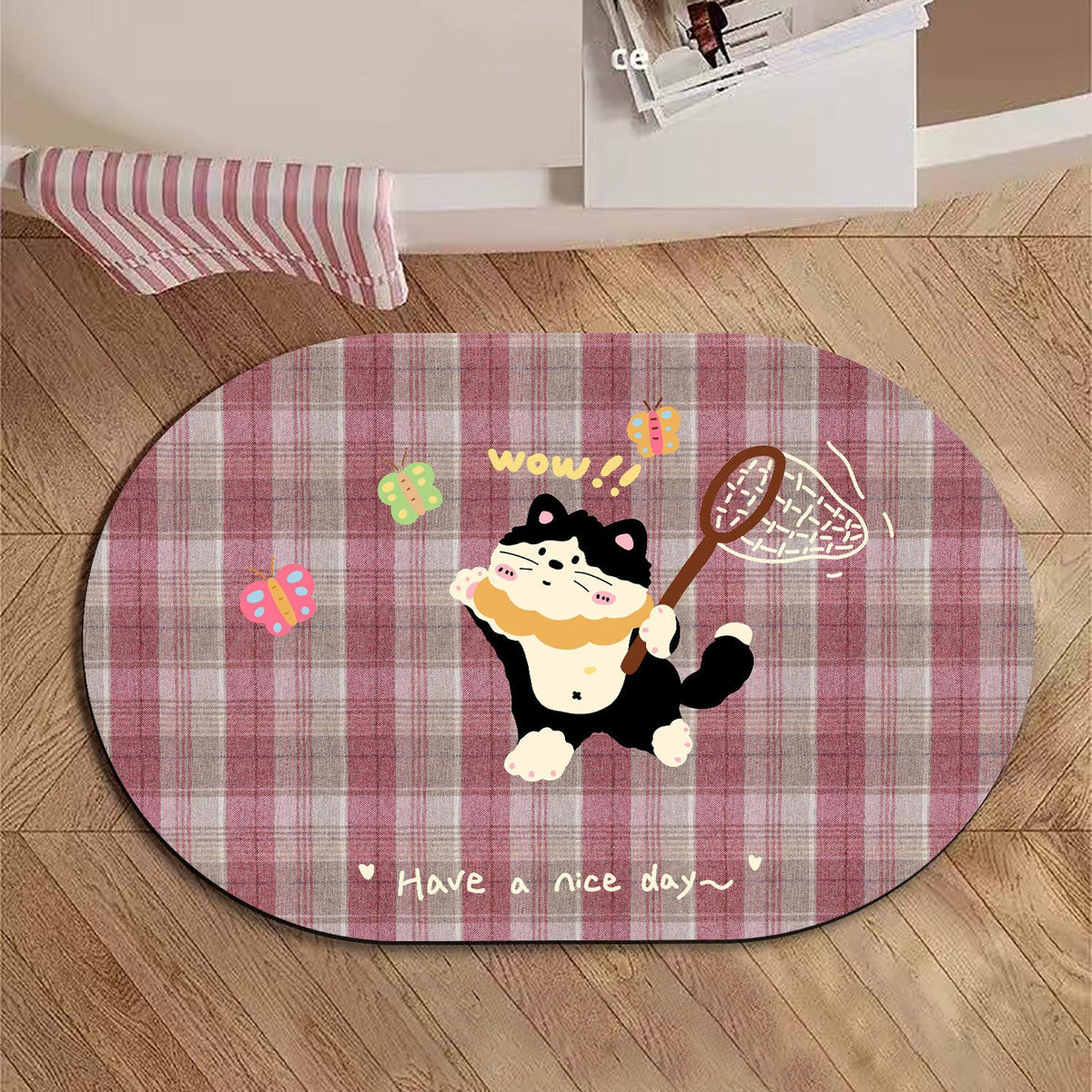Cute Cartoon Animal Bath Mat — product view 1