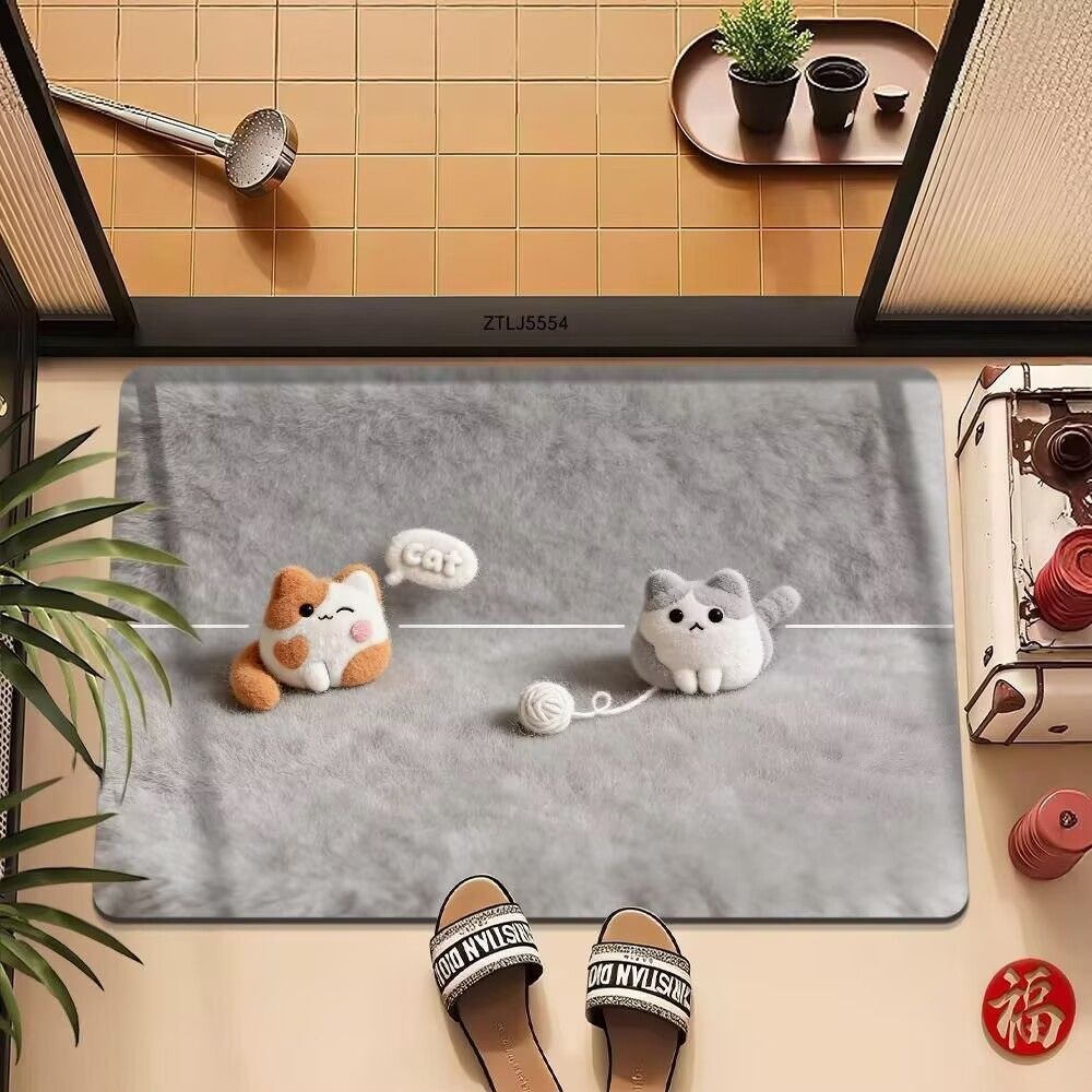 Plush Children’s Bath Mat — product view 3