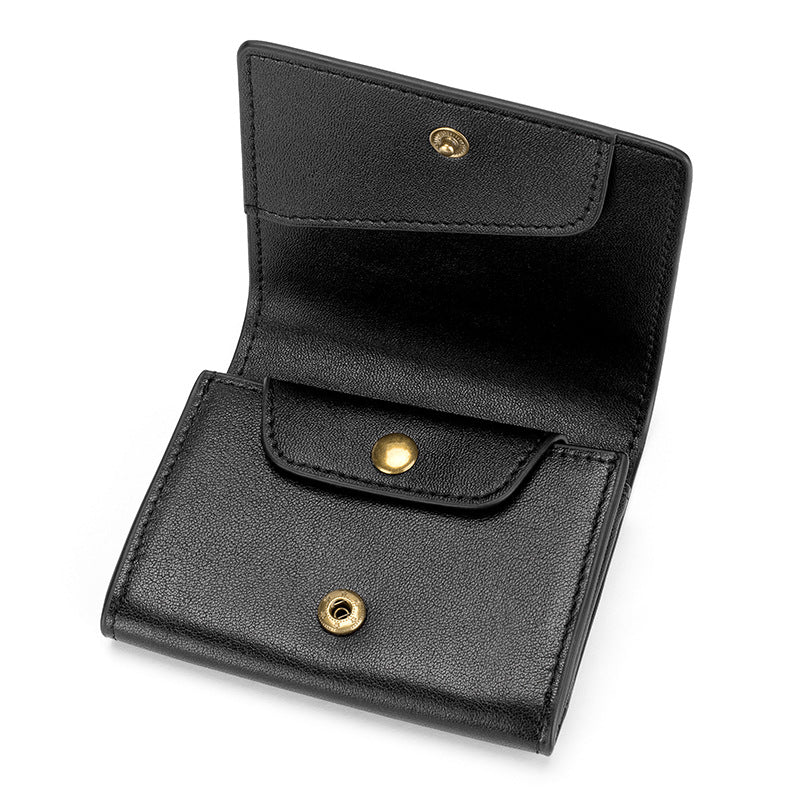 Compact Leather Cardholder LoungeYard — product view 1