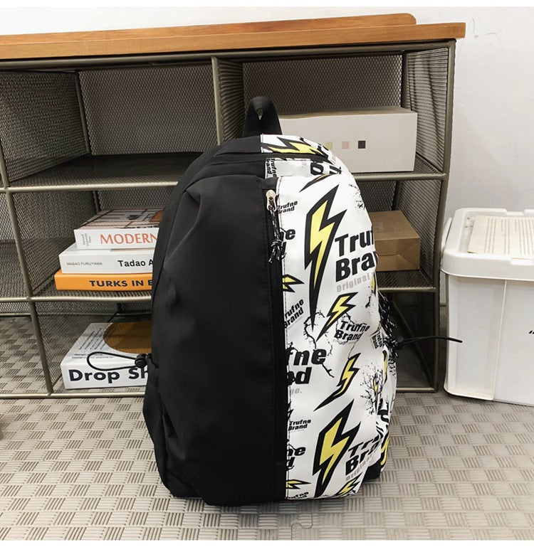 Graphic Print Backpack LoungeYard — product view 7