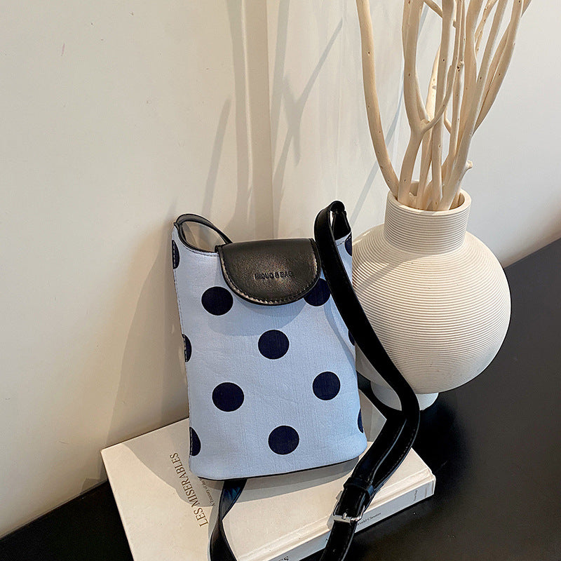 WoStylish Dot-Patterned Mini Crossbody Bag LoungeYard — product view 4