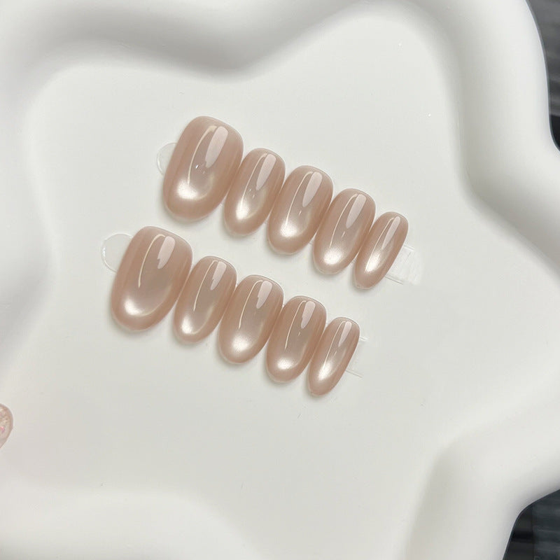 Glossy Almond Shape Press-On Nail Set — product view 2