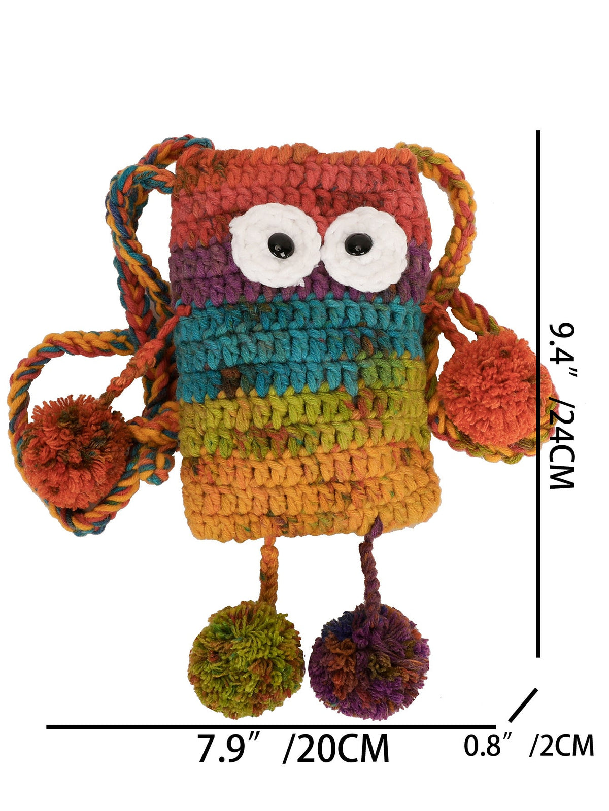 Elephant-Themed Crochet Mini Bag — product view 6