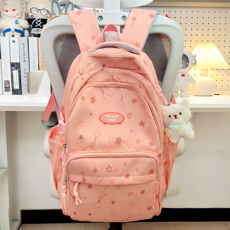 Casual Star-Patterned Backpack — product view 2