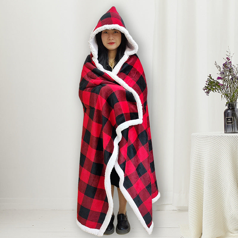 Women's Hooded Blanket LoungeYard — product view 7