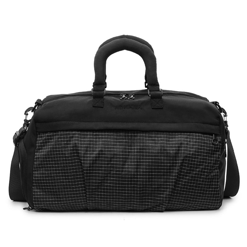 Men's travel bag with multifunctional compartments LoungeYard — product view 5