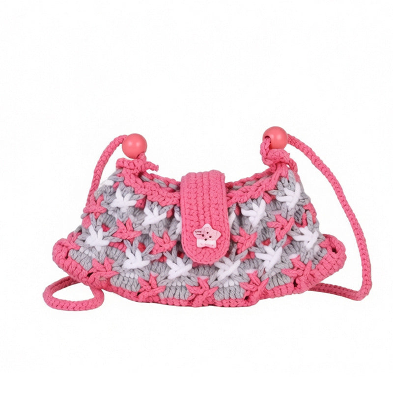 Playful Crochet Mini Purse — product view 3