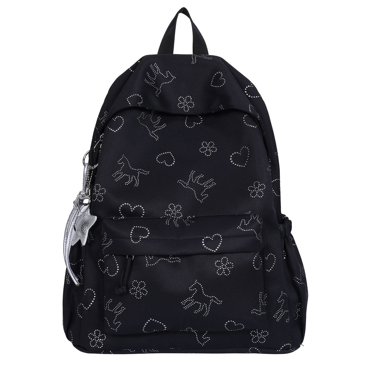 Durable Graphic Print Backpack LoungeYard — product view 5