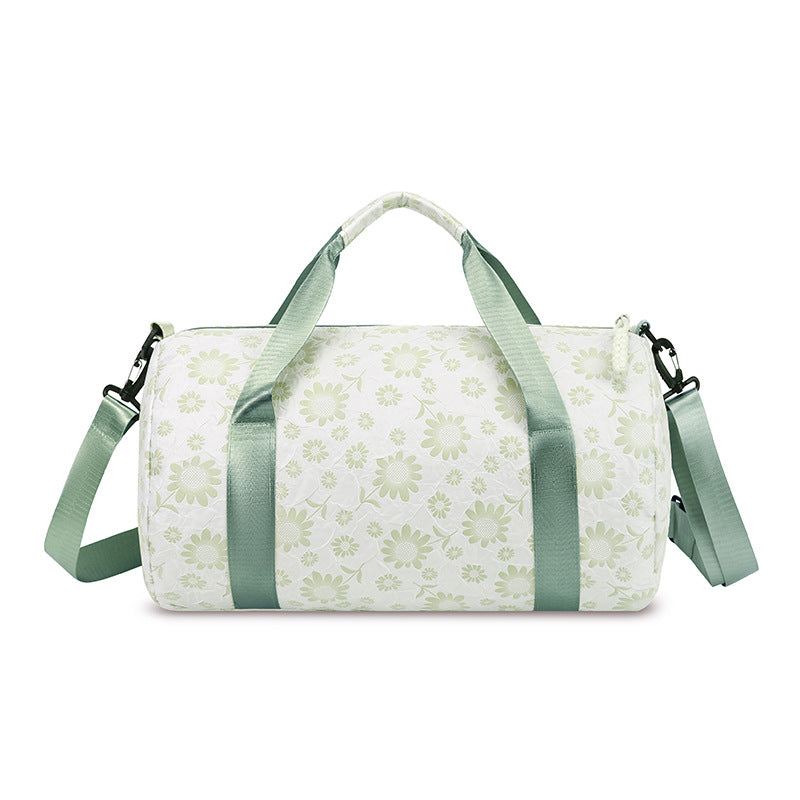 Floral Print Weekend Travel Duffle Bag LoungeYard — product view 6