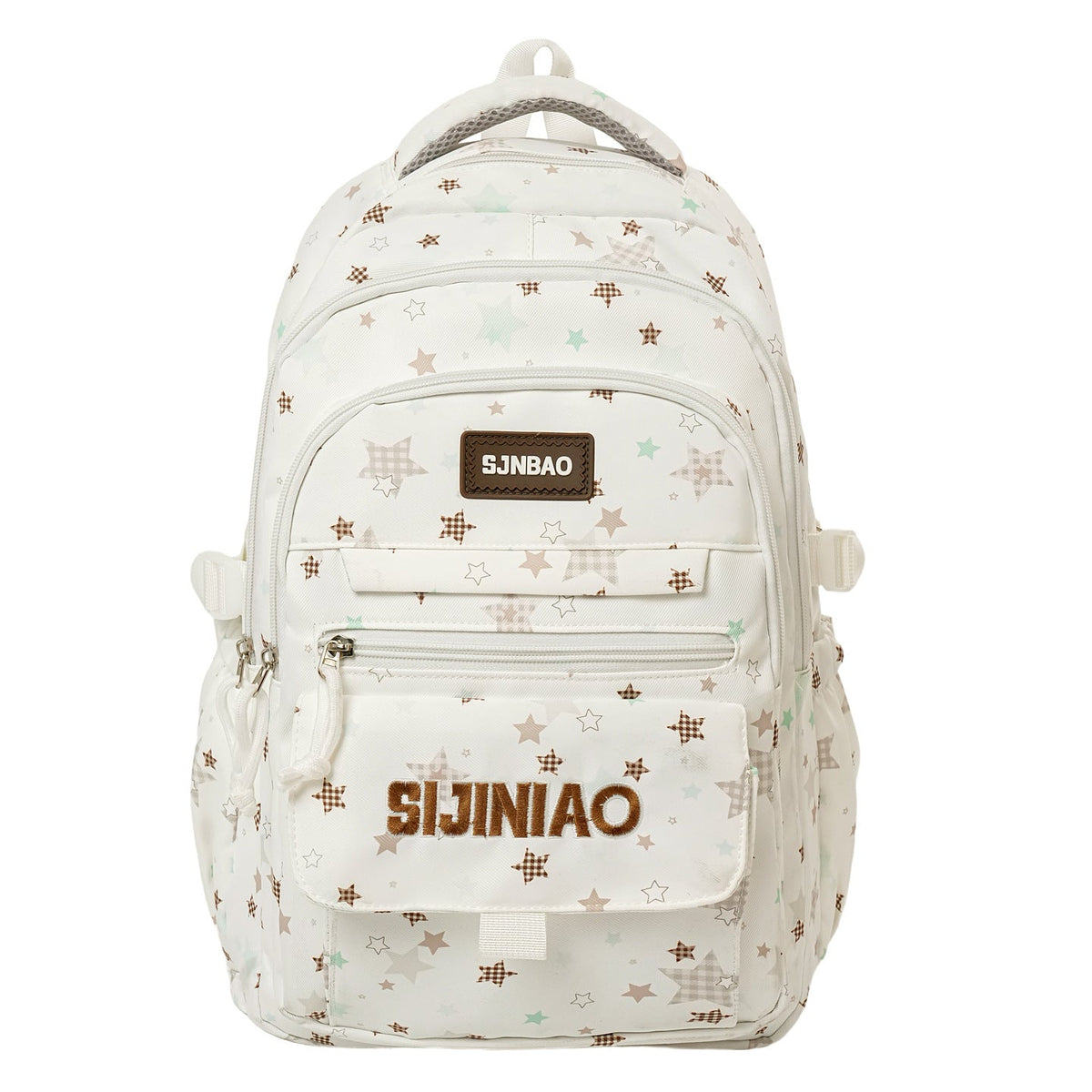 Cute Star-Embellished Everyday Backpack LoungeYard — product view 5
