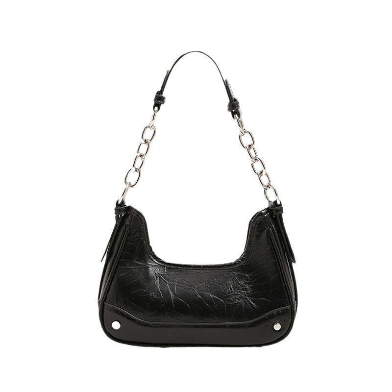 Chic Metallic Shoulder Bag LoungeYard — product view 5