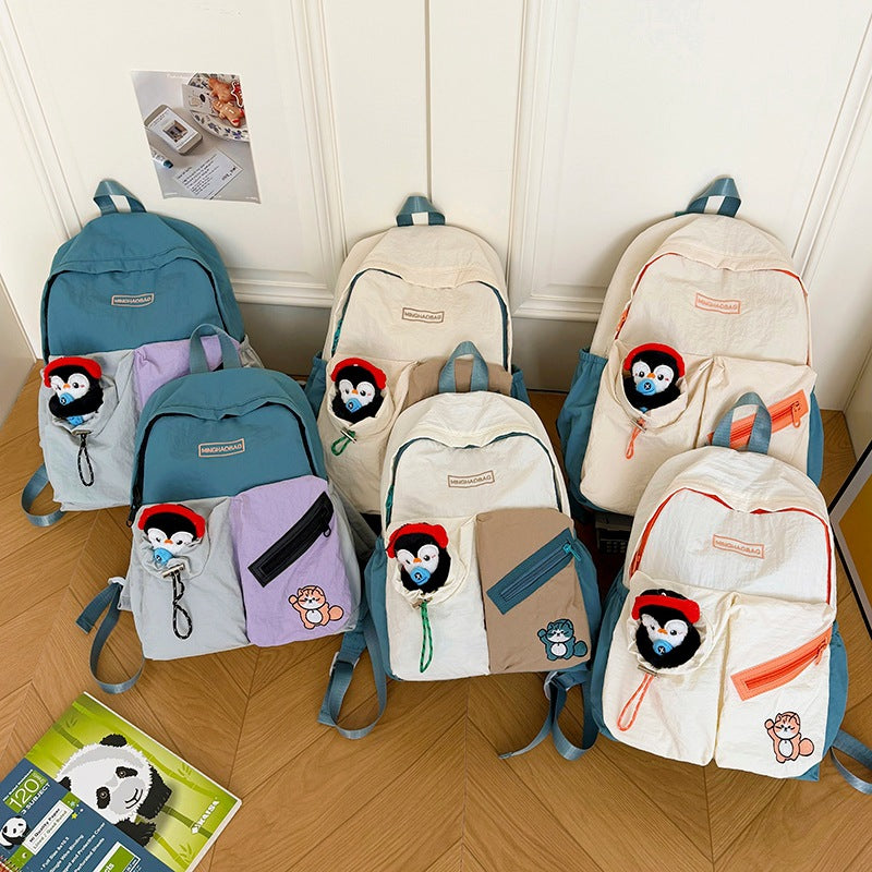 Playful Multi-Pocket Casual Backpack LoungeYard — product view 4