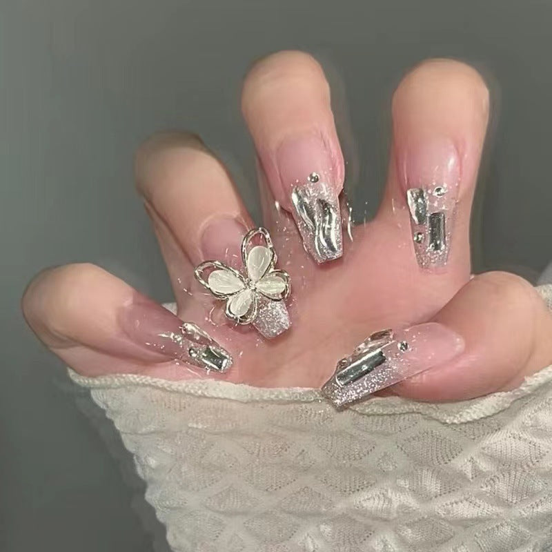 Decorative Butterfly Press-On Nails — product view 1