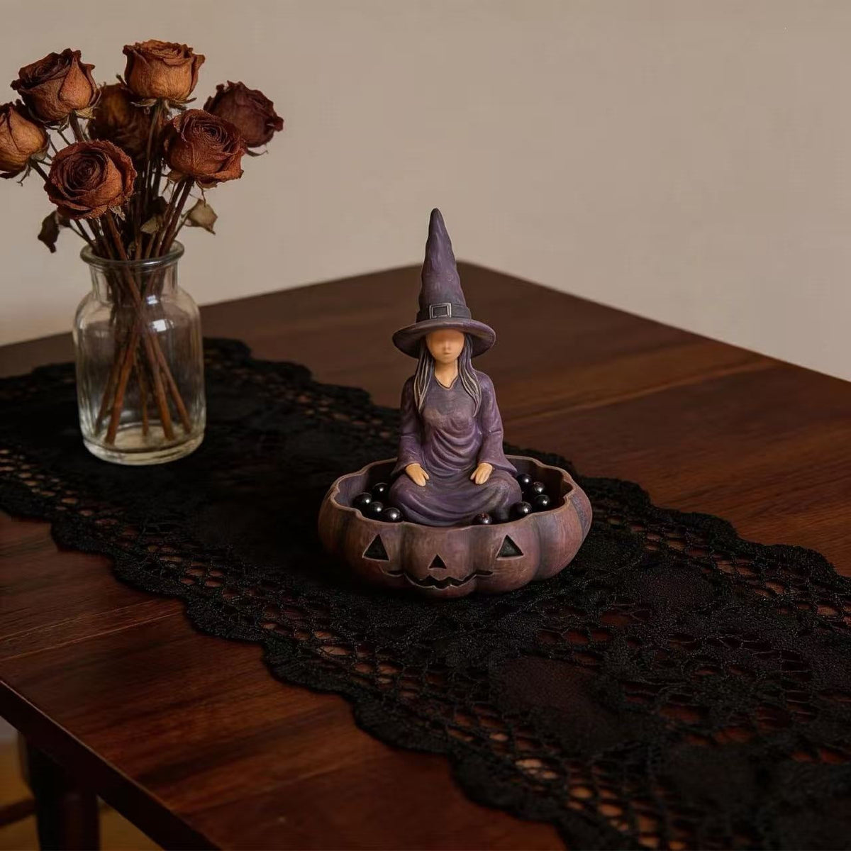 Witch-Themed Bird Feeder Bowlift — product view 2