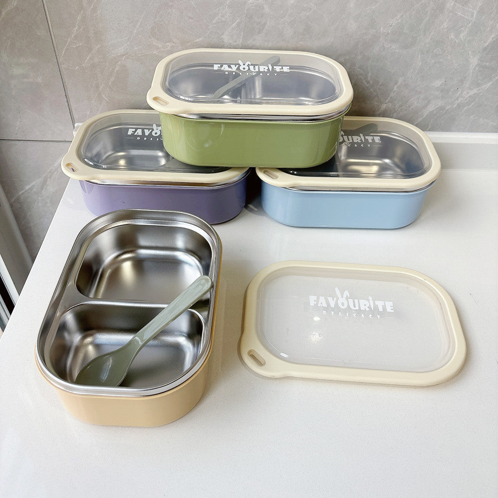 Elegant Dual-Compartment Lunch Box — product view 1