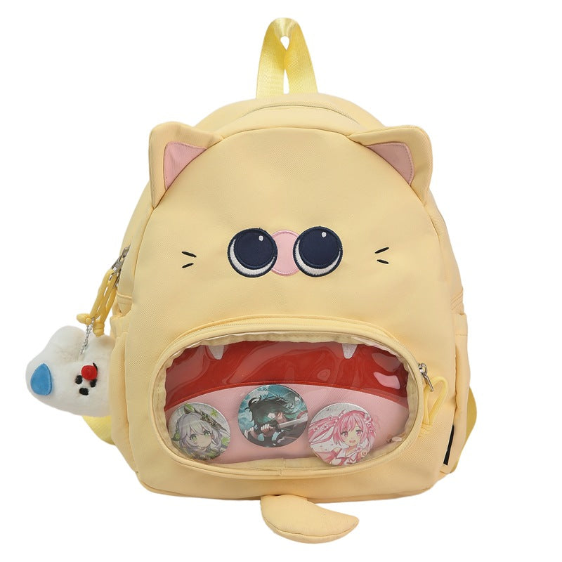 Cute Cat-Themed Mini Backpack — product view 4