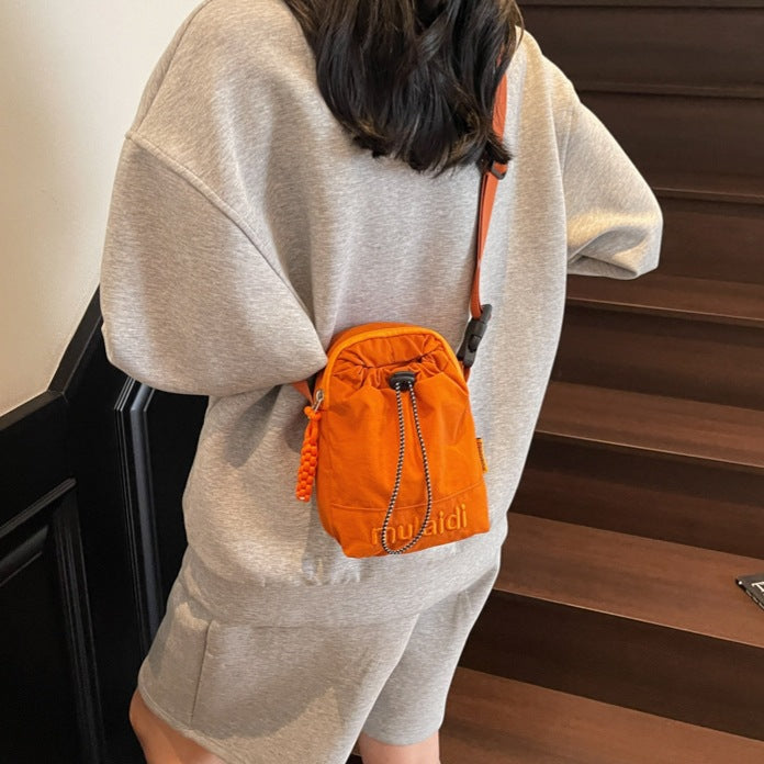 Compact Adjustable Sling Backpack LoungeYard — product view 2