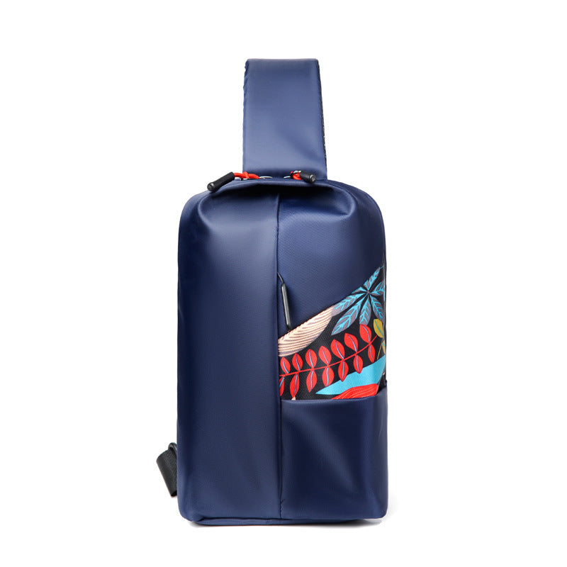 Sling backpack with waterproof material and unique design LoungeYard — product view 6