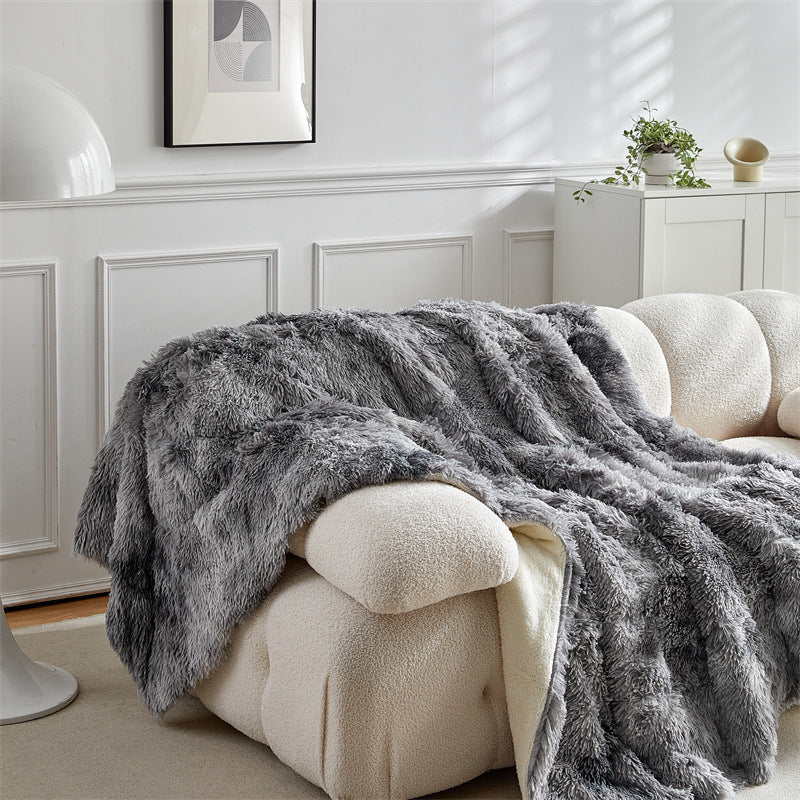 Women Luxury and Soft Faux Fur Blanket LoungeYard — product view 7