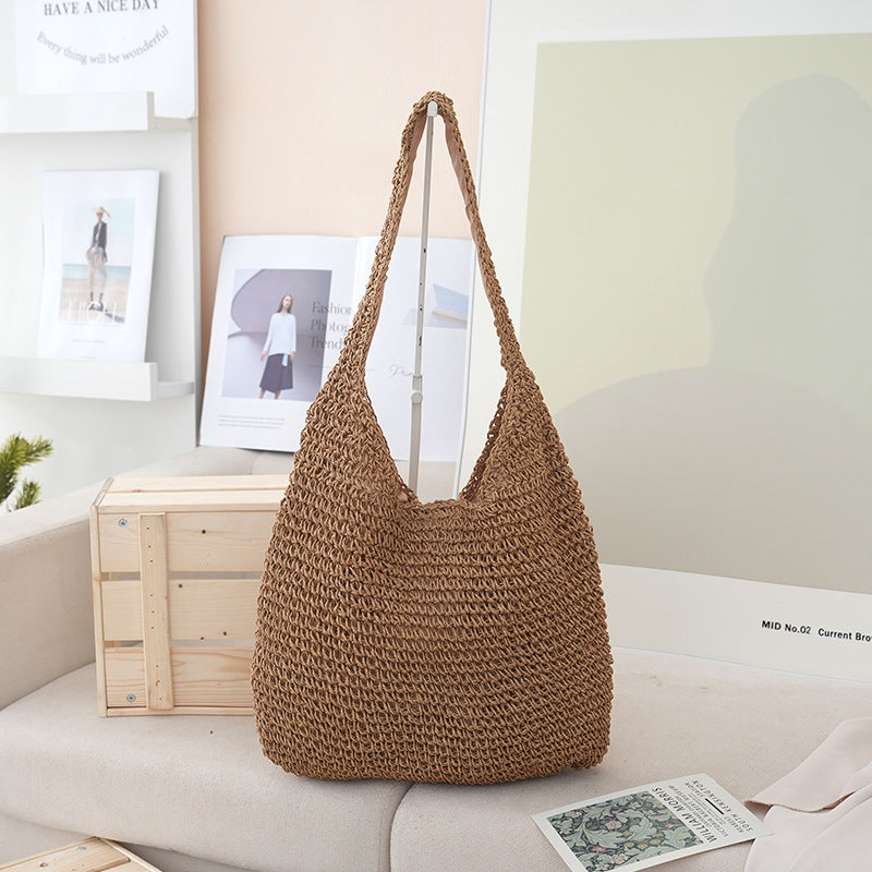 Large Braided Beach Bag LoungeYard — product view 3