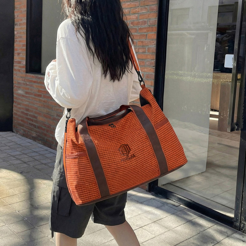 Spacious Multi-Pocket Gym Duffle Bag LoungeYard — product view 3
