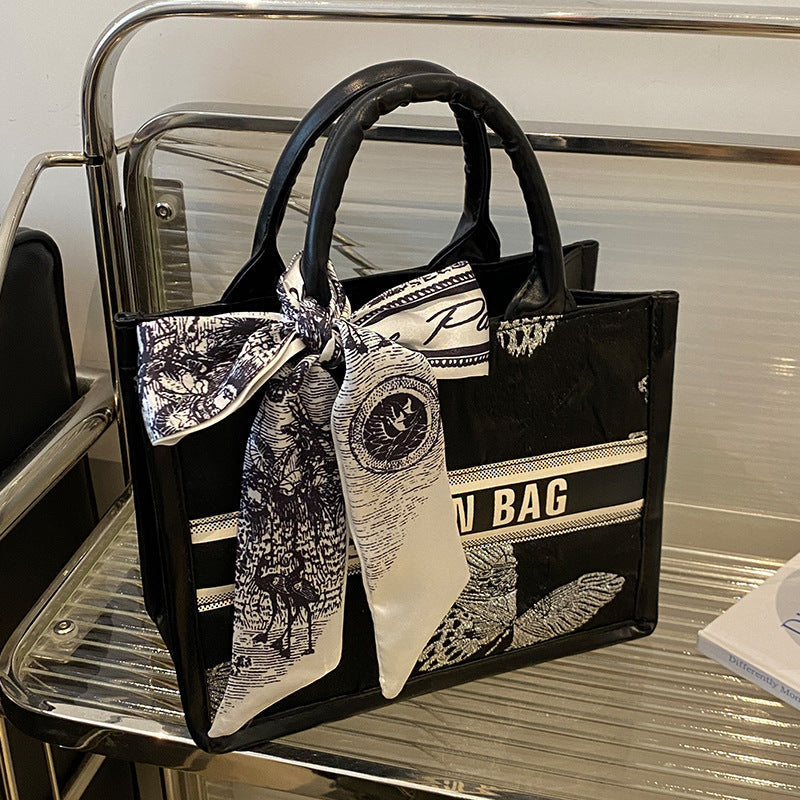 Elegant Structured Satchel Bag — product view 2