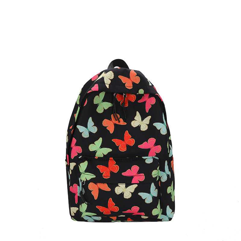 Vibrant Butterfly Patterned Backpack LoungeYard — product view 6
