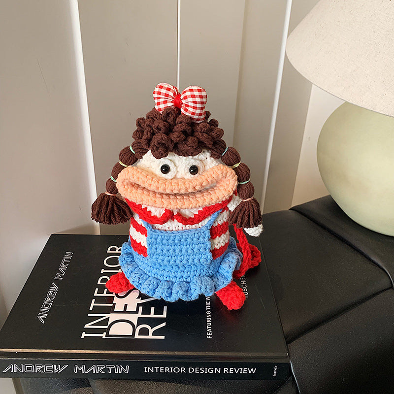 Creative Crochet Doll Handbag — product view 6