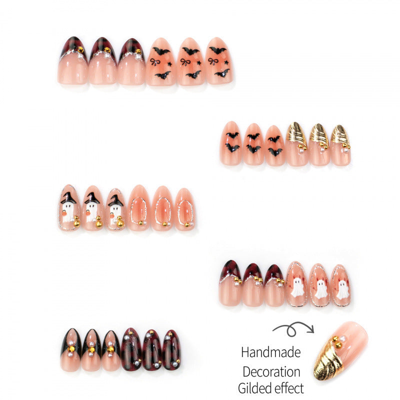 Halloween-Themed Gothic Press-On Nail Set — product view 3