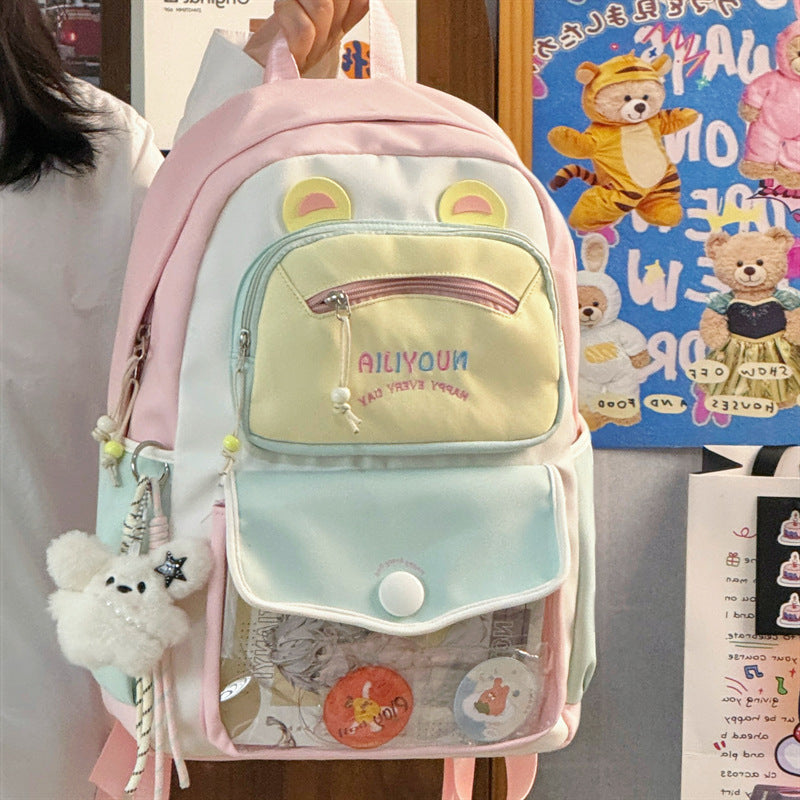 Cute Cartoon Character Backpack LoungeYard — product view 6