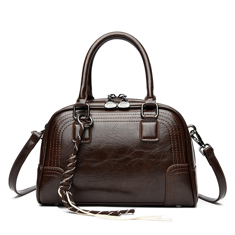 Elegant Structured Satchel LoungeYard — product view 7