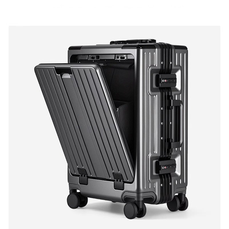 Expandable Hard-Shell Rolling Travel Trolley — product view 5
