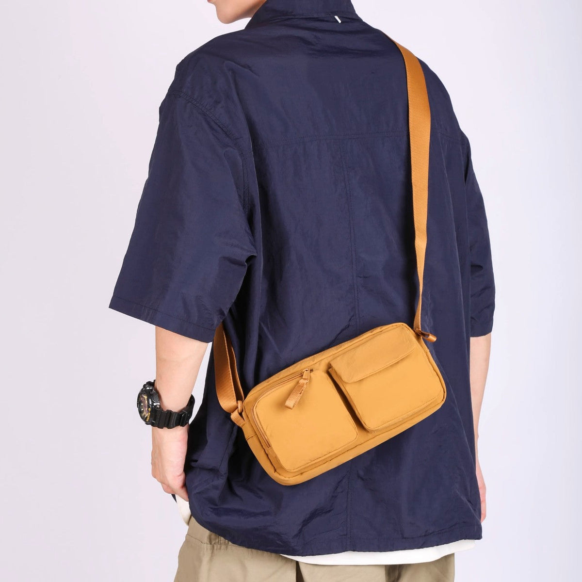 Everyday crossbody bag with multiple compartments LoungeYard — product view 2